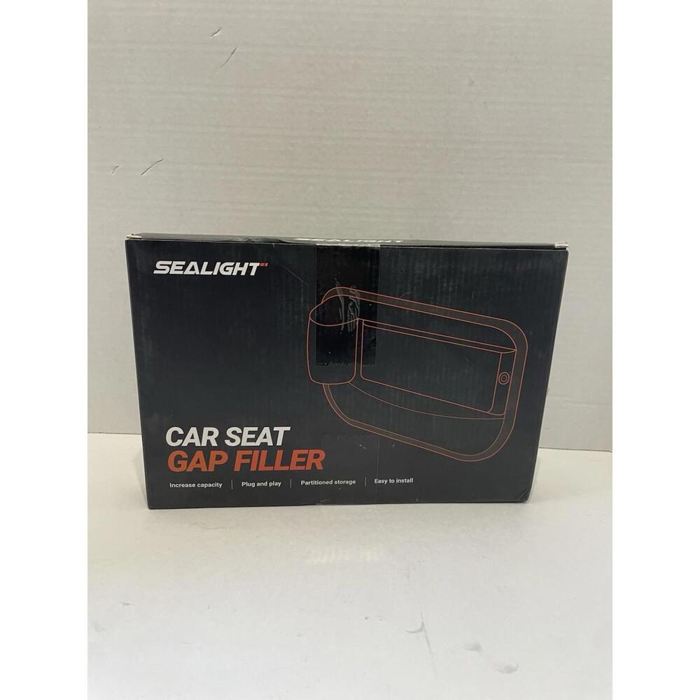 Sealight Car Seat Gap Filler! Sealed In Box! Black- Fast Shipping!